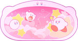 WISHAVEN Kirby Zwart gat muismat - Kawaii toetsenbord gaming pc laptopmat, grote antislip rubberen basis bureaumat voor toetsenbord en muis bureaubladbeschermer (Kirby zwart gat)