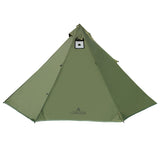 Longeek 1-4 Persoon Tipi Tent Camping Wandelen Verwarmde Onderdak HUT Schoorsteen hot Tipi Gemakkelijk Opzetten