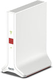 AVM 20002988 FRITZ!Repeater 3000 AX (Wi-Fi 6 repeater met drie radio-eenheden, tot 4.200 Mbit/s: 2x 5 GHz band (tot 3.600 Mbit/s), 2,4 GHz band (tot 600 Mbit/s), Duitstalige versie)