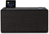 Pure Evoke Home alles-in-één muzieksysteem voor thuis met DAB+/ FM-radio, internetradio, podcasts, Spotify Connect, Bluetooth, CD en krachtig 100 Watt stereogeluid, Coffee Black