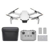 DJI Mini 4K Fly More-combinatie, drone met 4K UHD-volwassenencamera, minder dan 249 g, 3-assige gimbalstabilisatie, 10 km videotransmissie, auto. terugkeer, 3 batterijen, 93 min vliegtijd, C0