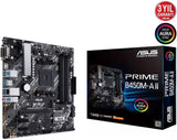 Asus Prime B450M-A II moederbord socket AM4 (mATX, AMD Ryzen, DDR4-geheugen, M.2, SATA 6Gbit/s, USB 3.1 Gen 2 Type-A. Aura Sync)