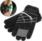 Toddmomy Voetbal Keepershandschoenen Voetbal Aanbod Keeper Handschoen Handbescherming Van De Keeper Handschoen Voor Voetballers Handbeschermer Trainen Sport Benodigdheden Black Pu