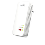 AVM Fritz!Powerline 1240 AX Single Adapter (Gigabit Powerline met Wi-Fi 6, WLAN Access Point, ideaal voor media-streaming, HD-video's, internet-TV, 1.200 Mbit/s, Duitstalige versie)