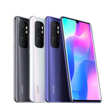 Mi Note 10 Lite Smartphone 6GB 64GB Qualcomm® Snapdragon™ 730G Processor AI Quad Kamera 6.47″ 3D Curved AMOLED Display 5260 mAh typ NFC Schwarz