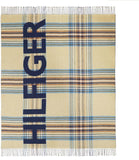 Tommy Hilfiger Plaid Trapper kleur amandelkleur maat 130x170