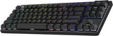 Logitech G PRO X TKL LIGHTSPEED Draadloos gamingtoetsenbord - Zwart - Nordic - LINEAR