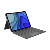 Logitech Folio Touch iPad-toetsenbordcase met trackpad en Smart Connector voor iPad Pro 11 inch (Modellen: A1980/A2013/A1934/A1979/A228/A2233), Spaans QWERTY indeling - Grafiet