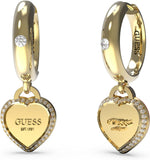 GUESS Creolen hart Fine Heart JUBE01426JWRHT-U/JUBE01426JWYGT-U