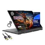 Lenovo Yoga 7i 2-in-1 laptop, 16 inch 2K touchscreen, Core Ultra 7 155U (tot 4,80 GHz), 16 GB DDR5, 512 GB PCIe SSD, Wi-Fi 6E, verlichte KB, FP-lezer, TB 4, webcam, toetsenbord, PDG HDMI, Win 11 Pro