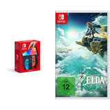 Nintendo Switch Console (OLED Model) - Blauw/Rood & Nintendo NIN De legende van Zelda: Tranen o.t.K. 12