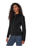 Giacca donna Guess new Vona jacket nero E25GU27 W4YL06KCBV0