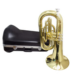 BB Marching Euphonium Muziekinstrumenten Met Case En Mondstuk Geel Messing Body Lacquer Eindigt Professional Euphonium