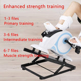 Beentrainer Fitness gemotoriseerde elektrische mini-hometrainer/pedaaltrainer, postoperatieve revalidatiepedaaltrainer (N)