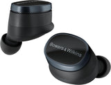 Bowers & Wilkins Pi8 draadloze True Wireless Koptelefoon met Bluetooth, AptX, actieve ruisonderdrukking (ANC) en geïntegreerde microfoons – Anthracite Black