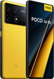 Xiaomi POCO X6 Pro 5G smartphone + headphones, 8+256 mobile phone without contract, 64MP OIS triple camera, yellow (NL version + 2 year guarantee)