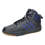 adidas heren Hoops 3.0 Mid Lifestyle Basketball Classic Fur Lining Winterized ShoesSchoenen