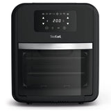 Tefal FW5018 Easy Fry Oven & Grill 9-in-1 Air Fryer, 11 Litre for 6 Servings, 7 Accessories, 8 Programs, Online Recipes, Timer, Healthy Cooking, Fast and Energy Efficient, Black