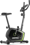 ZIPRO Drift hometrainer met LCD display, 8 weerstandsniveaus - fitnessbike - hometrainer - ergometer, met hartslagmeter, zadel in hoogte verstelbaar - tot 120 kg belasting