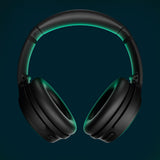 Bose QuietComfort SC Draadloze noise cancelling-hoofdtelefoon, Bluetooth over-ear hoofdtelefoon met afspeeltijd tot 24 uur, met Zachte Behuizing, Zwart