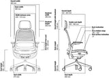 Steelcase Series 1 Ergonomische Bureaustoel met LiveBack Lendensteun, 4D Armleggers, Verstelbare Hoofdsteun Linse