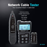 Netwerk Kabel Tester NF-8209 Wire Tracker Netwerk Tool Scan Kabel Wiremap Tester CAT5 CAT6 Kabel Lengte Meting, PoE Testen, NCV Functie