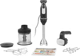 Ninja Foodi 3-in-1 Staafmixer, Handmixer & Hakmolen met Geleidelijke Start, 2 Meng- & 5 Mixsnelheden om te Hakken, Mixen, Kneden, Mengen & Meer, Vaatwasserbestendige Onderdelen, 850W, Zwart, CI100EU