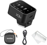 Godox X3S X3 S X3-S Officiële TTL draadloze flitstrigger voor Sony Camera, OLED Touchscreen Flash Transmitter, Ingebouwde Lithium Batterij Ondersteuning Quick Charge (GODOX Xpro-S/XProII-S Upgrade