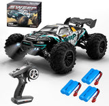 X-Verse 16101 PRO Op afstand bestuurde auto met borstelloze motor, 2,4 GHz, 1:16, 4WD RC auto, terreinwagen, offroad, 70 km/u, speelgoedauto, cadeau voor kinderen en volwassenen, 3 batterijen