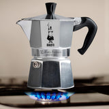 Bialetti Moka Express Espressomachine, Aluminium, Grijs, 6 Kopjes