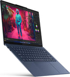 Lenovo Yoga Slim 7X AI-laptop, 36,8 cm (14,5 inch), 3K, OLED-touchscreen (Qualcomm SD X1E78100, 16 GB RAM, 512 GB SSD, Windows 11 Home, Wi-Fi 7) blauw, QWERTY-toetsenbord Portuguesis