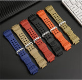 Tyogeephy Horlogeband compatibel met Casio G Shock GW9400 GW 9300 G-9200, Pixel Watch, sport siliconen reserveband polsband