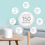 TP-Link Deco X60 AX3000 Whole Home Mesh Wi-Fi 6 System, Up to 2,800 Sq ft Coverage, 1 GHz Quad-Core CPU, Compatible with Amazon Alexa, HomeShield Security, Pack of 1