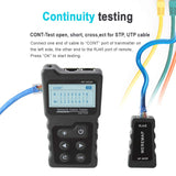 Netwerk Kabel Tester NF-8209 Wire Tracker Netwerk Tool Scan Kabel Wiremap Tester CAT5 CAT6 Kabel Lengte Meting, PoE Testen, NCV Functie