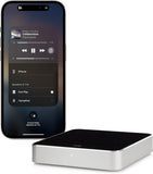 Eve Play – Interface voor audiostreaming voor AirPlay, Flexibele upgrade naar AirPlay, Automatische latentiecompensatie, Krachtige digitaal-naar-analoog-omzetter, Apple Home, ethernetverbindin, wifi