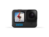 GoPro HERO10 zwarte waterdichte actiecamera met LCD aan de voorkant en Touch Back, 5.3K60 Ultra HD-video, 23 MP foto's, 1080p live streaming, webcam, stabilisatie H10 V2