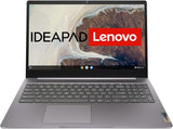 Lenovo Chromebook IdeaPad 3i, 15,6" Full HD Touch Display, Intel Celeron N4500, 8 GB RAM, 128 GB SSD, Intel UHD Graphics, Chrome OS, QWERTZ, grijs