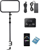Godox ES45 E-Sports LED Light Paneel Videolamp Kit 176 LED-kralen CRI 96 TLCI 97 2800-6500K Kleurtemperatuur 0-100% Instelbare Helderheid APP-ondersteuning en 2.4G Draadloze Bediening