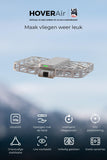 HOVERAir X1 Self-Flying Camera, Pocket-Sized Drone HDR Video Capture, Palm Takeoff, Intelligent Flight Paths, Hands Free Control-White(Combo)