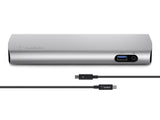 Belkin Thunderbolt 2 Express HD docking station voor MacBook, Dual Display, 4K Thunderbolt kabel, zilver