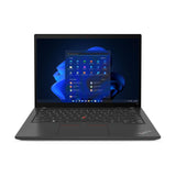 Lenovo Nieuwste ThinkPad T14 Gen 3-laptop, 12e generatie Intel i7-1260P (12 cores), 14-inch FHD (1920 x 1200) IPS anti-verblinding, 24 GB DDR4, 1 TB SSD, vingerafdruklezer, 1080P-camera, 2,1 lb, Win