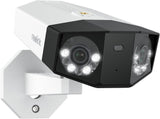 Reolink 16MP UHD Dual-Lens PoE Beveiligingscamera met 180° panoramisch zicht, bewegingsdetectie, kleuren nachtzicht, detectie van personen/voertuigen/dieren, 2-weg audio, Duo 3 PoE