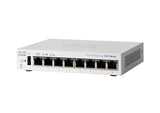 Cisco Systems CBS250-8T-D-EU Business Smart Switch 8 GE-poorten Desktop beperkte levenslange garantie voor hardware ,wit