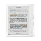 Kobo Libra Colour eReader | 17,8 cm (7 inch) E-Ink Kaleido ™ 3 Display | Instelbare kleurtemperatuur en helderheid | Blauw licht reductie | eBooks en AudioBooks | 32 GB geheugen | Waterdicht | Wit