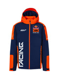 Red Bull - KTM Replica Team winterjas – officiële merchandising, logo's van het raceteam, dynamische print, hoogwaardige isolatie - heren - M - blauw/oranje, Blauw/Oranje, M