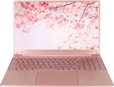 15.6 Inch Laptop, 2K IPS Display Laptop, 12GB LPDDR4 , voor Intel Celeron N5095 Processor, Windows 11 Laptop Computer, 2.4G + 5G WIFI, met Vingerafdruk, Toetsenbord Backlight,