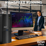 Desktop PC met Intel i5 4-thread 3.20 GHz | 16GB DDR3 | 512 GB SSD | USB3 | WiFi 600 en Bluetooth 5 | Windows 11 Prof. 64-bit | Business Office Multimedia Computer met 3 jaar garantie!