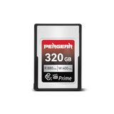 Pergear Professional 320GB CFExpress Type A geheugenkaart, VPG 200, tot 880 MB/s leessnelheid en 900 MB/s schrijfsnelheid voor 4K 120P, 8K 30P opname