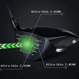 Complete golfset voor heren, complete set voor beginnersgolfclubs, standaard golfbaltas, golftas voor heren linkshandig, carbon schacht, verpakking van 12 met cartbag