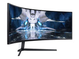 Samsung Odyssey Neo G9 G95NA 49 inch 240 Hz Gaming 49 inch DWQHD 5120 x 1440, 240 Hz, VA - MiniLED 1ms, 1000R, 420 cd/m2, 100000:1, H/I/draaibaar, DisplayPort-kabel
